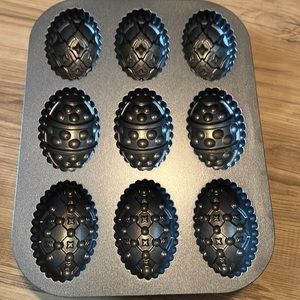 Nordic ware Easter Egg baking pan.